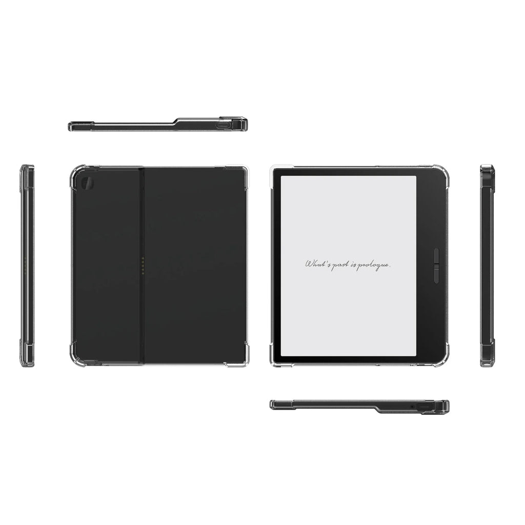Transparent airbag protective phone case for 7-inch e-book readers with TPU shockproof construction