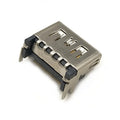 Silver HDMI interface host socket connector for gaming console port replacement