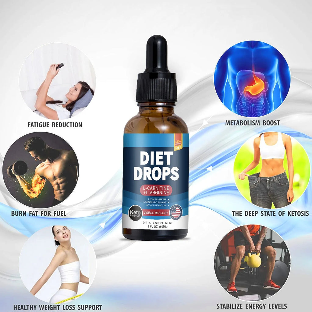 60ml bottle of ketone drops supplement with refrigeration storage requirement