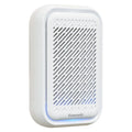 White wall-mounted air purifier with HEPA filter for rooms under 10 square metres