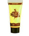 25ml hose tube of neon face and body paint in a bright colour like green or pink, labelled safe and non-toxic.