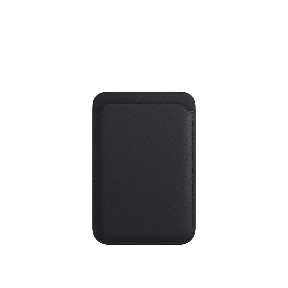 MagSafe magnetic card holder iPhone case in various colours showing wallet-style design with card storage
