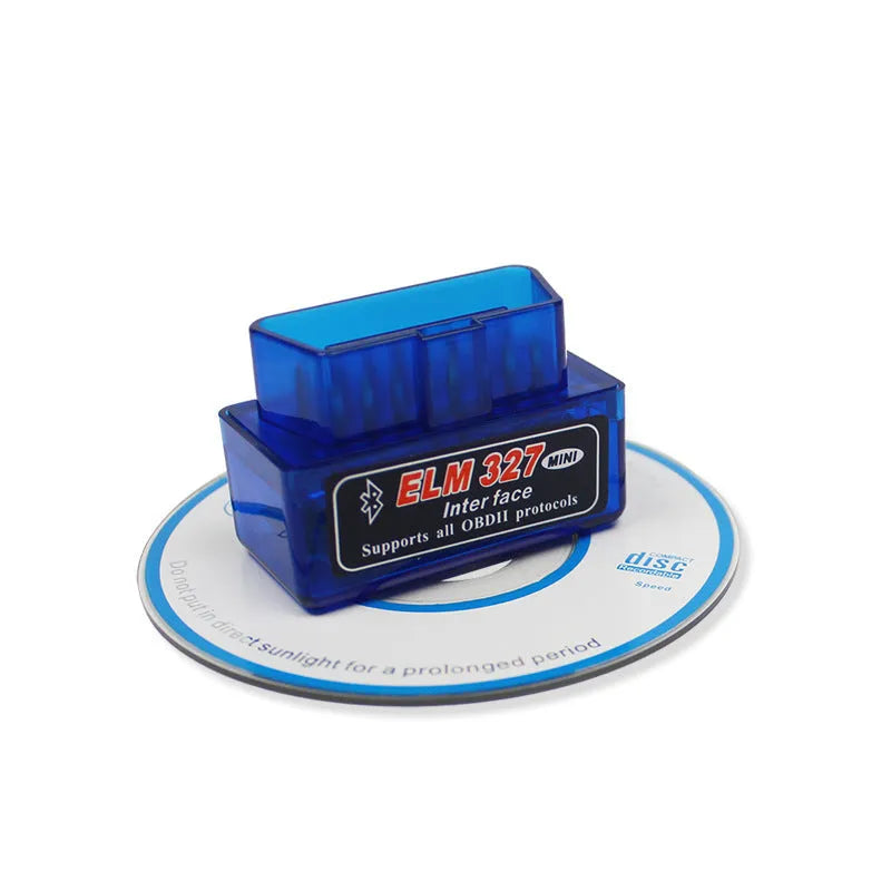 ELM327 Bluetooth OBD2 diagnostic scanner for car fault codes and sensor data