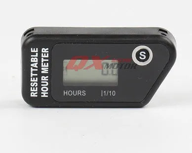 Black YSDS waterproof LCD maintenance timer for engines