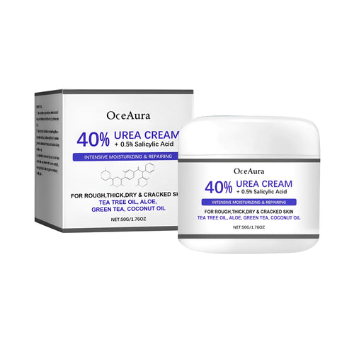 50g tube of anti-cracking hand and foot cream with urea and salicylic acid