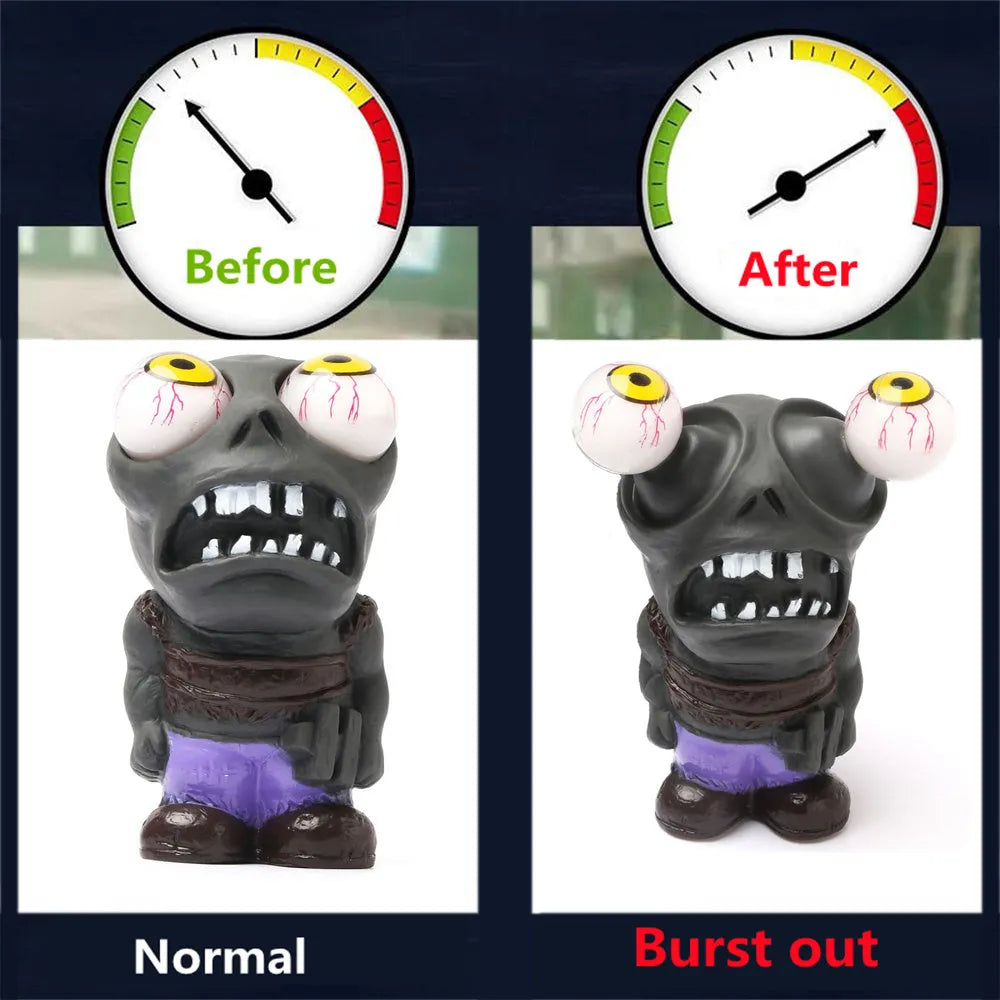 Car turbo boost eye doll kit with pressure valve and copper tube for turbo car interior decoration