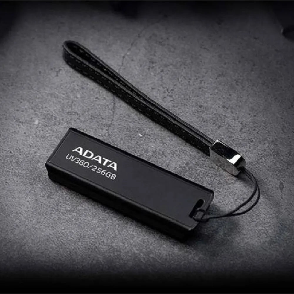 Black car mounted waterproof USB flash drive showing dimensions and USB 3.2 Gen1 interface