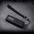 Black car mounted waterproof USB flash drive showing dimensions and USB 3.2 Gen1 interface