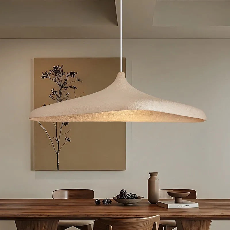 Japanese retro atmospheric bar lamp artistic chandelier fern brown 80cm length