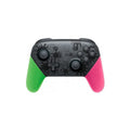 Wireless Bluetooth gamepad controller in black, white, red, or green colours with USB port.