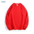 A loose-fitting, off shoulder cotton pullover sweater in a solid colour with long sleeves.