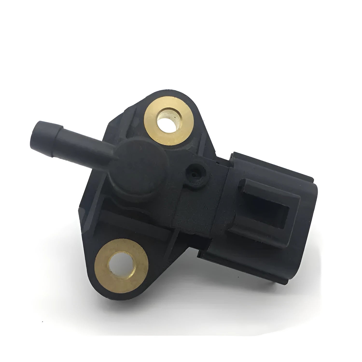 Black intake pressure sensor for Ford and Lincoln vehicle replacement