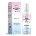 100ml whitening spray bottle with sweat-proof brightening formulation measuring 39.5 x 39.5 x 141.4mm
