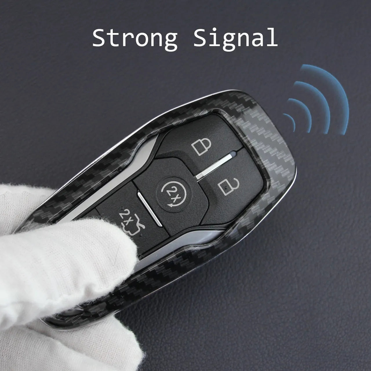 Plastic car key remote protective shell shown in single shell and buckle style options