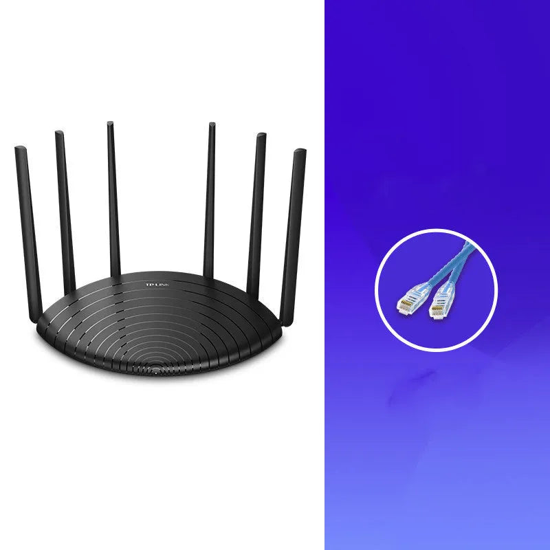 TP-Link AC1900 Gigabit Edition wireless router showing front panel and antennas