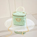 PVC bucket gel bag with heart-shaped pattern in multiple colour options
