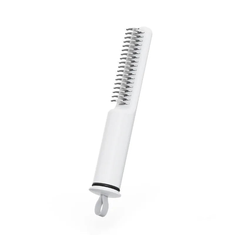 Stainless steel pet dematting comb with comfortable handle for removing knots from dog hair