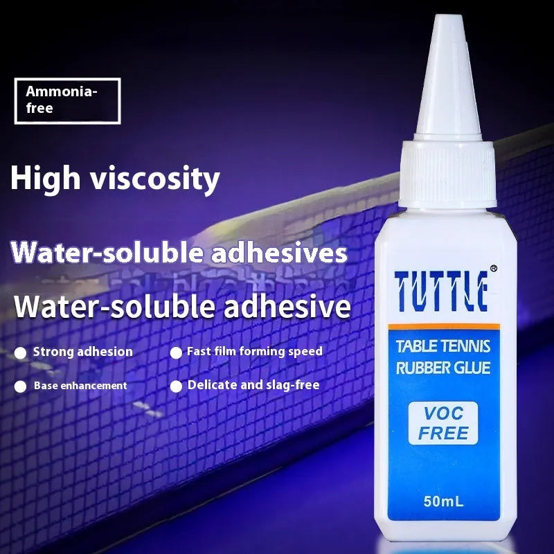 Table tennis inorganic glue 50ml clear water soluble adhesive for racket rubber
