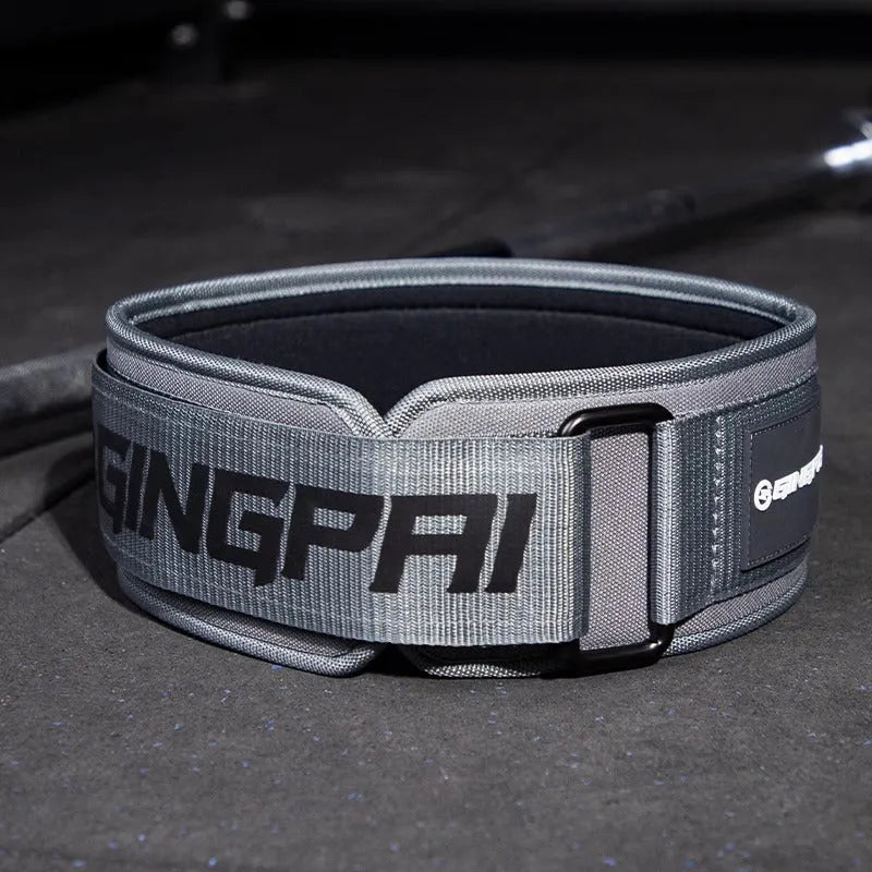 Abdominal exercising band weightlifting belt in black and army green for waist protection