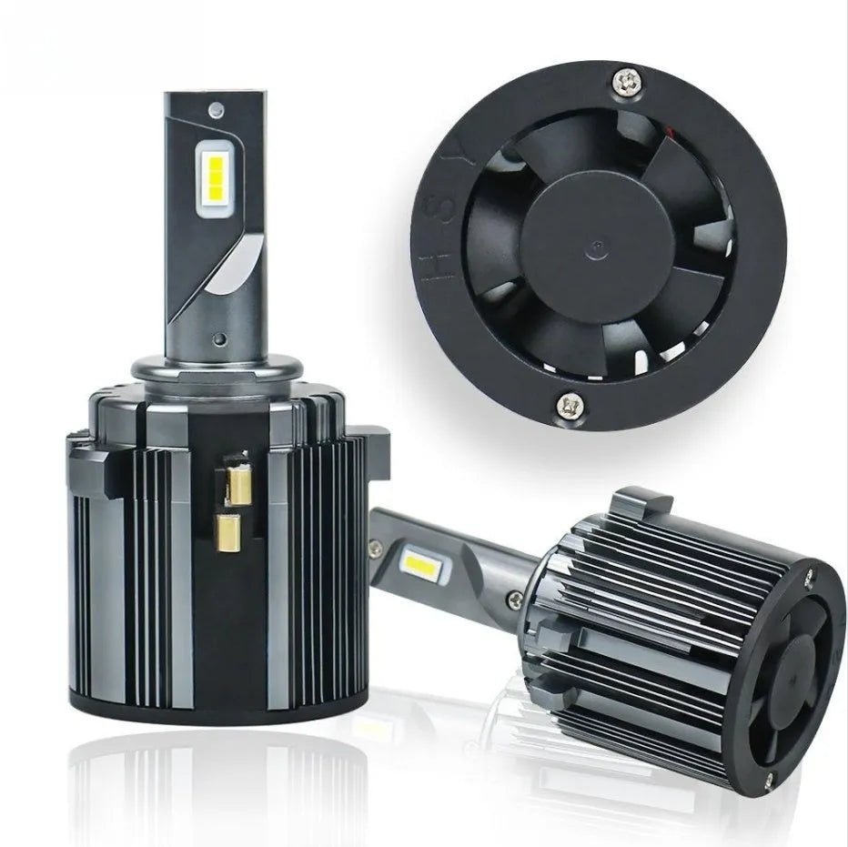 Golf 7 Touran L specific LED low beam headlight unit with aviation aluminium alloy housing.
