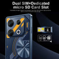 GT10 Pro Android smartphone in Blue or Silver with straight plate design and international power adapters