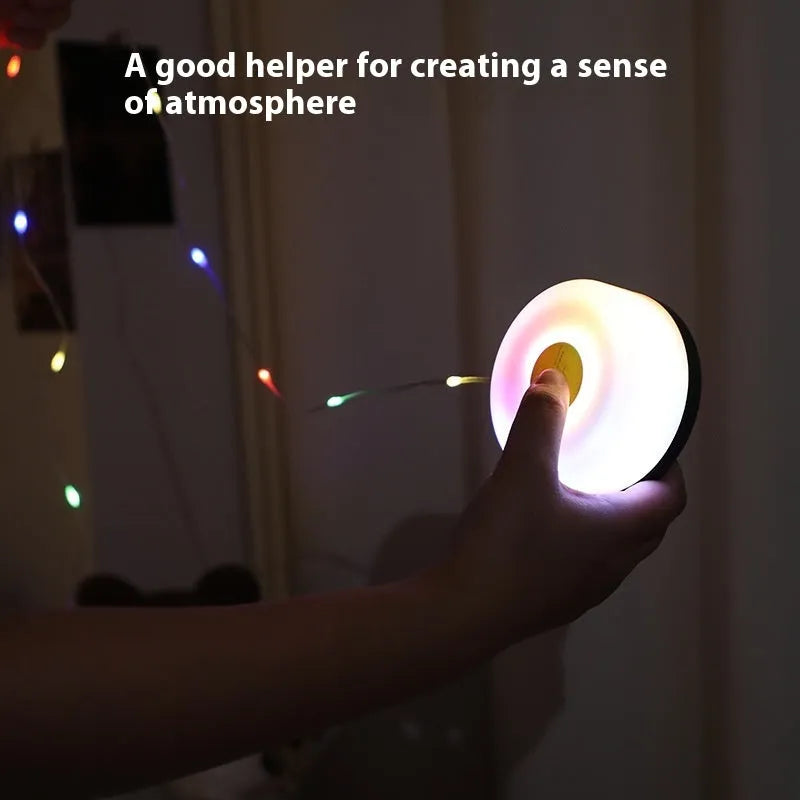 Rechargeable outdoor string lights with 30 LED beads in warm white and multicolour modes