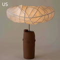 Modern table lamp for desk with universal voltage and designer shape