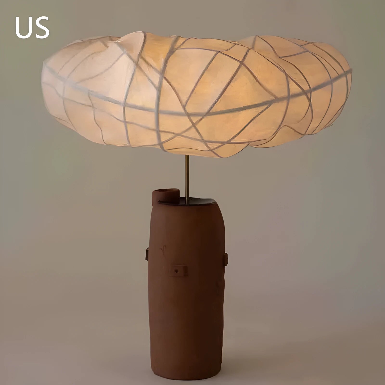 Modern table lamp for desk with universal voltage and designer shape