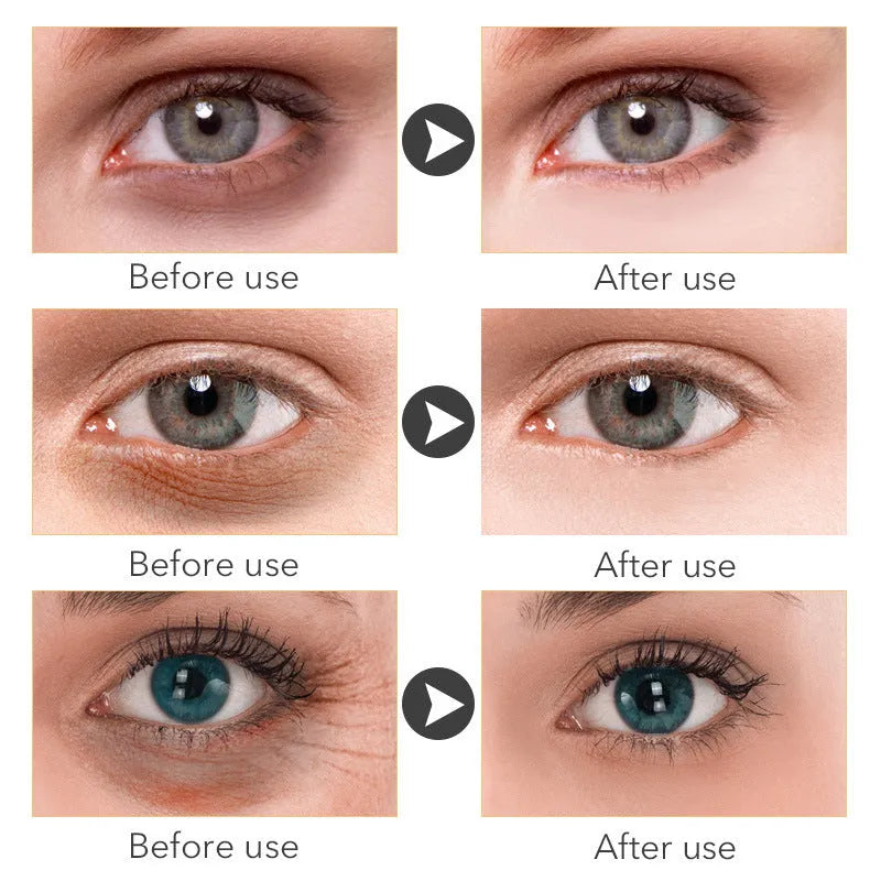 30ml beauty eye cream in pump bottle packaging for under eye moisturising