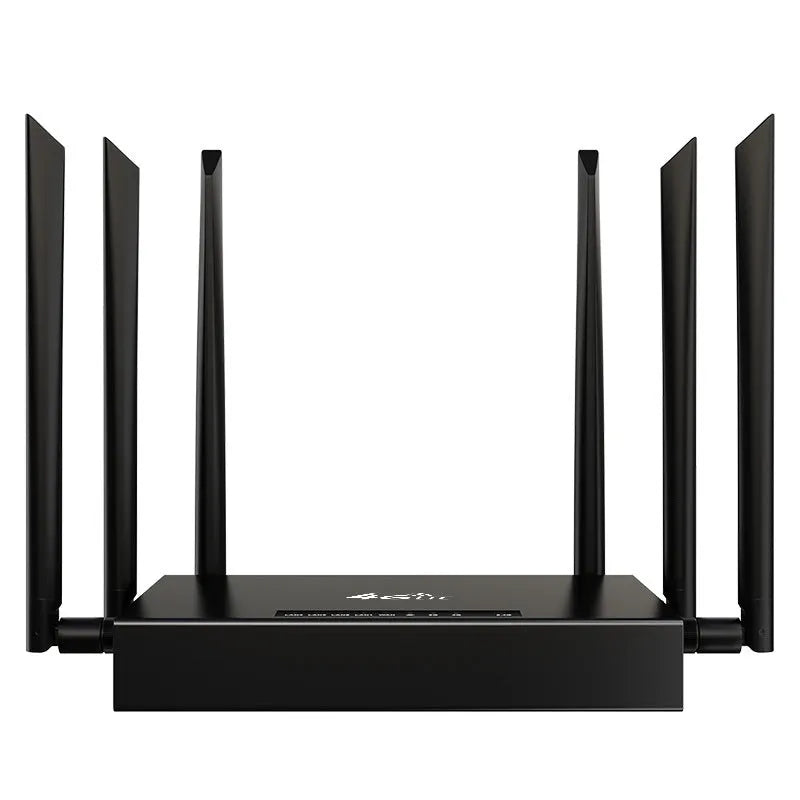 ED128 industrial iron box 4G router with optional dual antennas