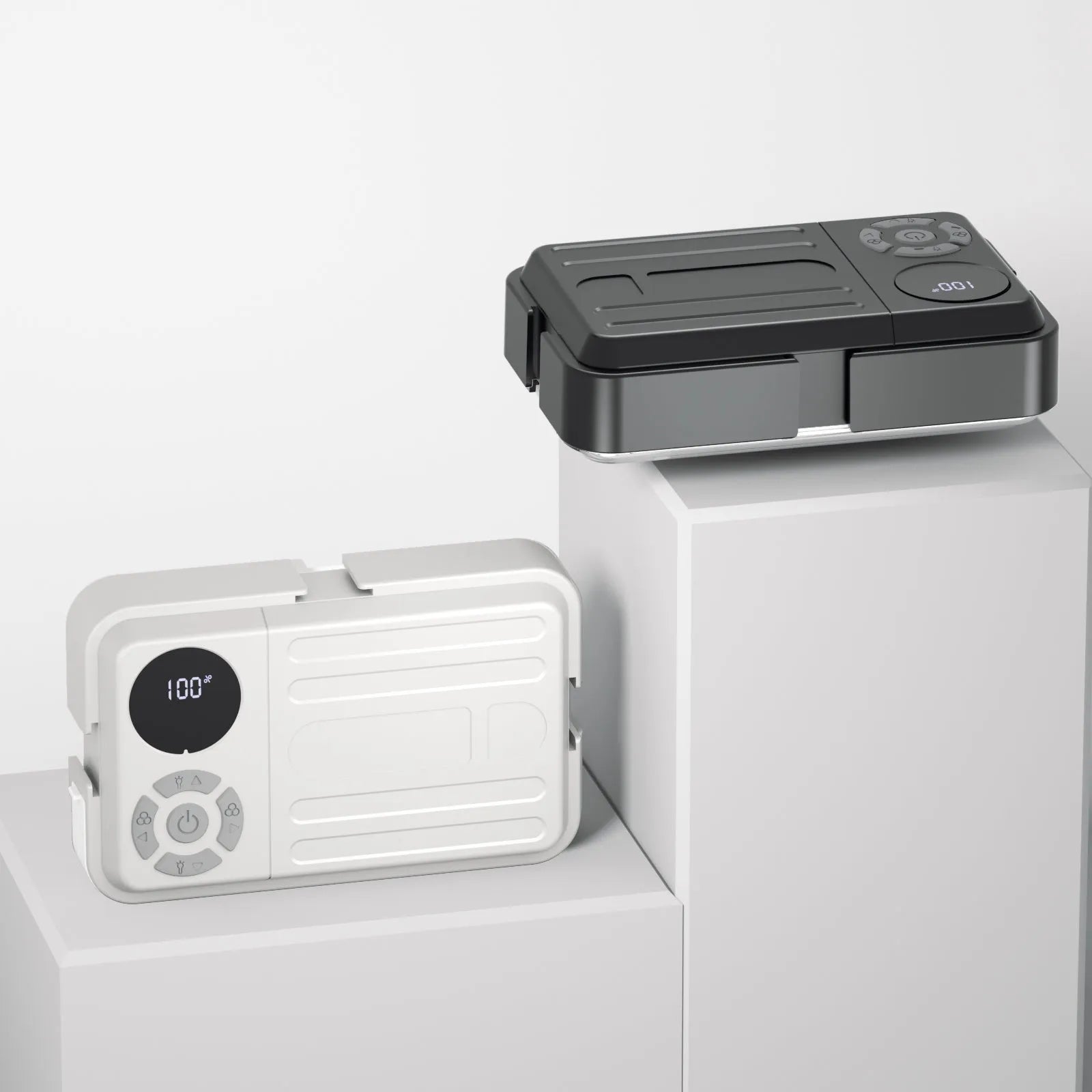 Outdoor camp light with 40 warm and 40 white LEDs, IP63 waterproof rating, 10000mAh battery, USB rechargeable