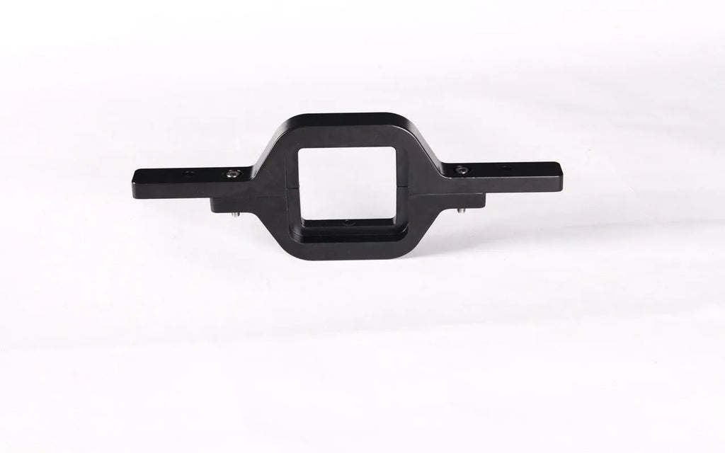 Black metal trailer hook lamp holder bracket for off-road vehicle modifications