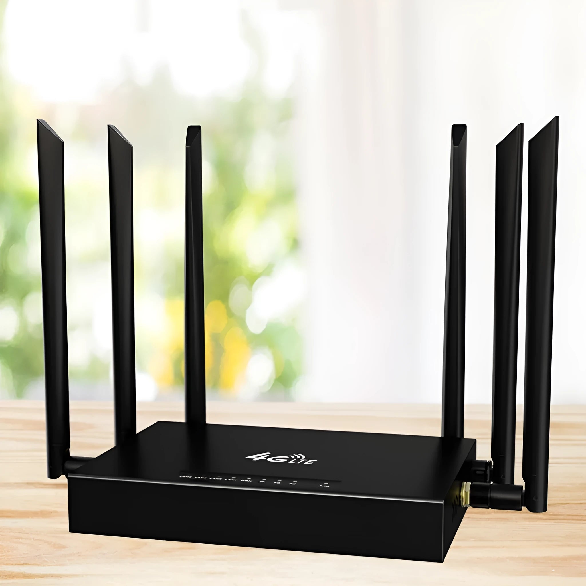 ED128 industrial iron box 4G router with optional dual antennas