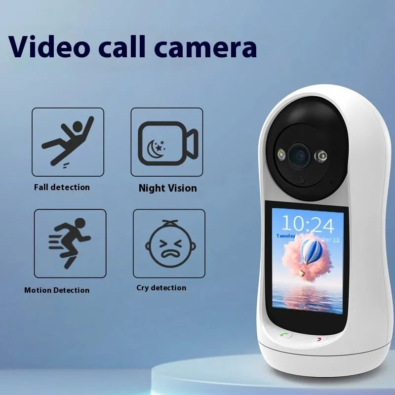 Indoor bidirectional video call camera 1-inch ball machine with high-definition lens, 2MP or 3MP pixel option