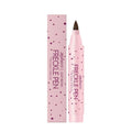 Cosmetic freckle pen for creating natural-looking fake freckles in dark brown or light brown