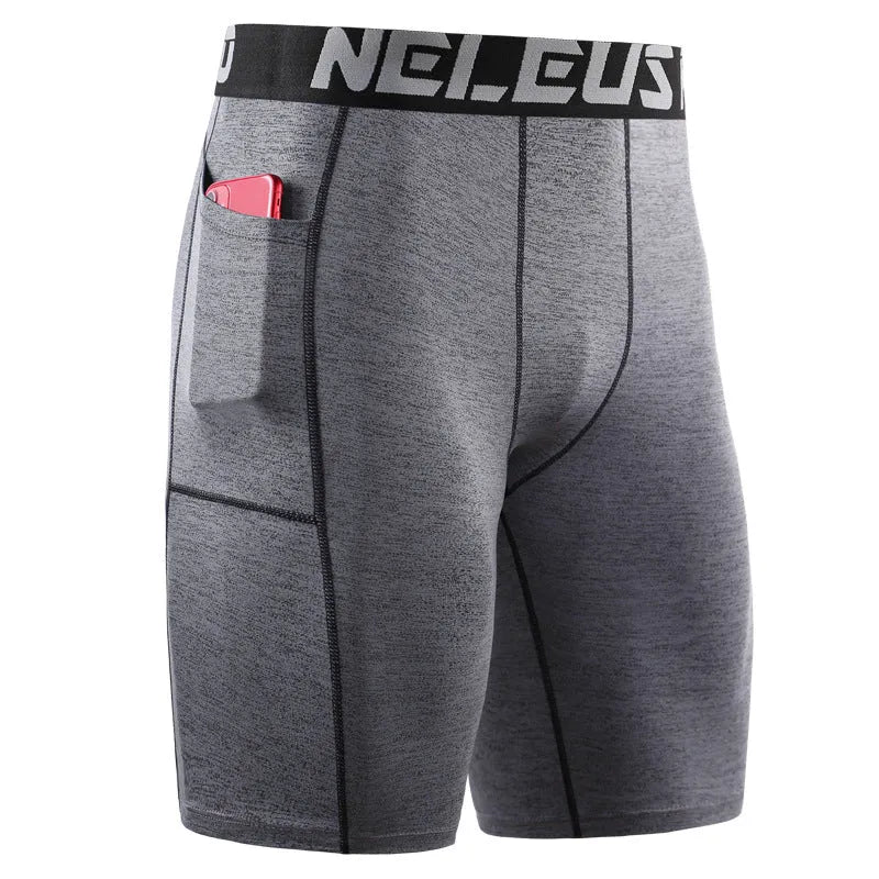 Men's quick-dry polyester sports shorts in multiple colours for summer athletic activities