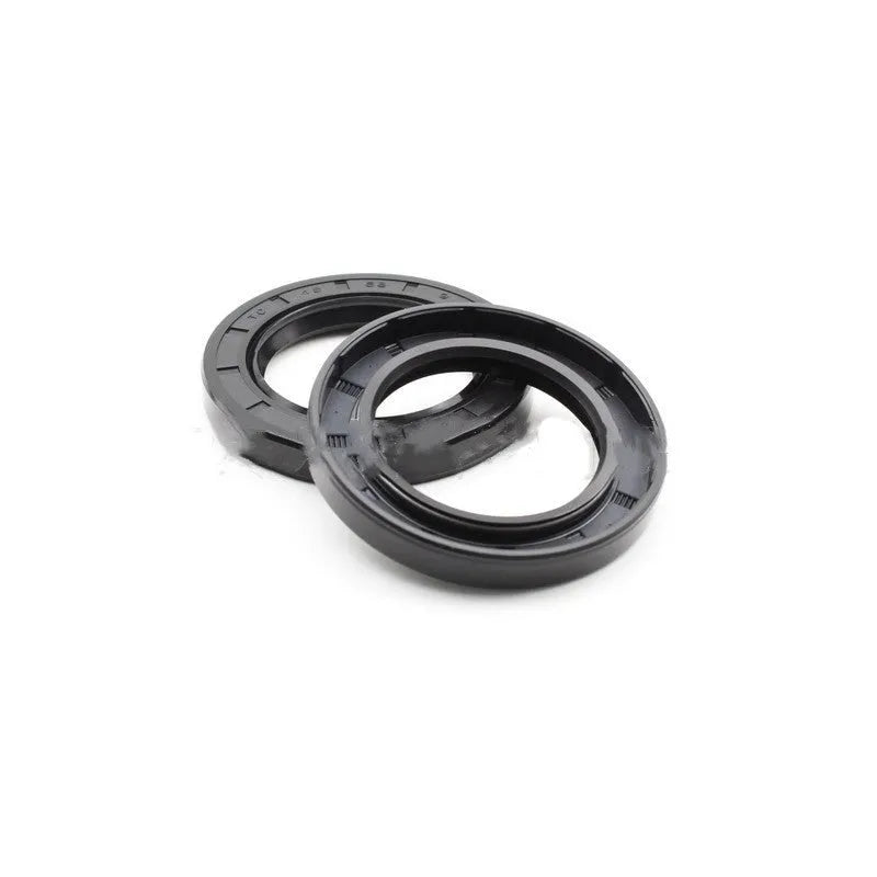 Motorcycle engine oil seal kit with 10 rubber seals in multiple sizes for Suzuki AG100