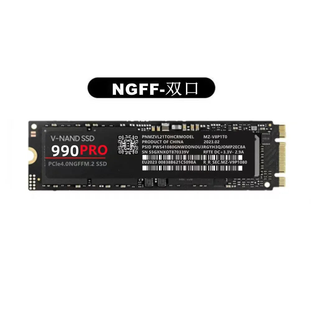 PCI-E NVMe 990pro solid state drive 2280 size 3.8mm thickness for home use
