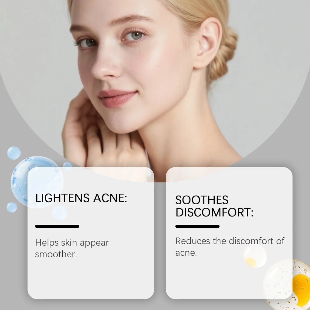 Transparent facial acne patches pack with 80 hydrocolloid patches for gentle blemish treatment