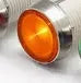 10mm stainless steel edge plastic indicator light with wire in blue colour option