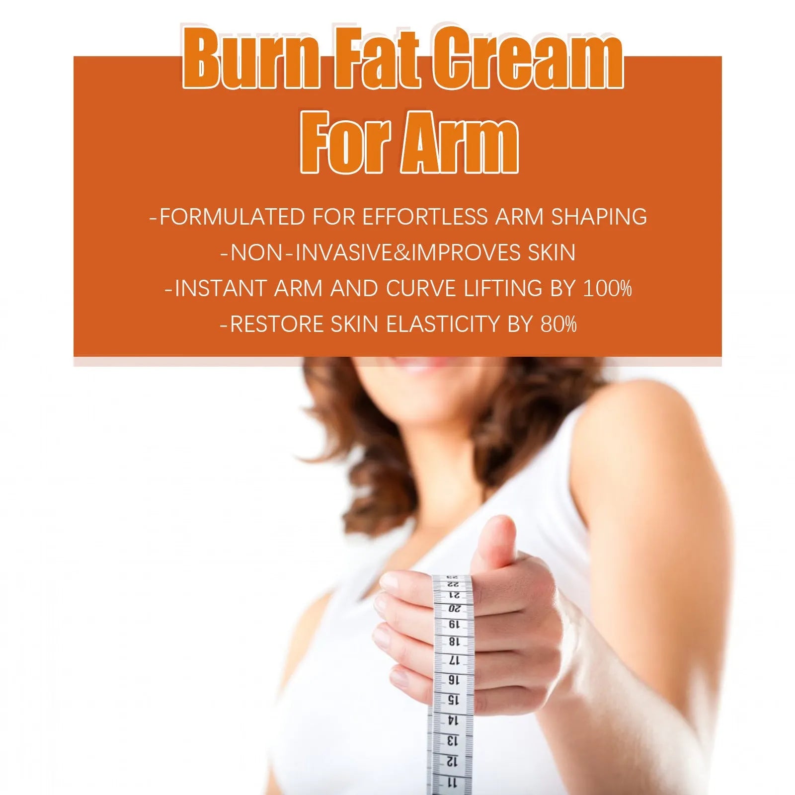 20g body firming massage cream tube with herbal extracts