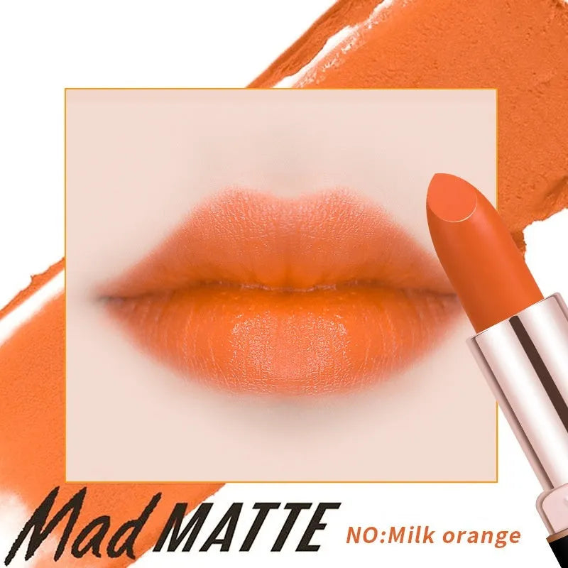Fey Beauty moisturising lipstick in cameo brown and milk tea shades with 3.8g content