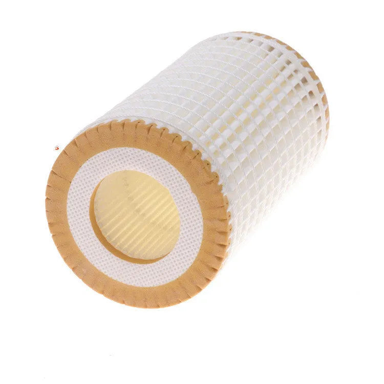 HU718 5X oil filter with wire wound polyester mesh element and 10mm connections for lubricating oil filtration
