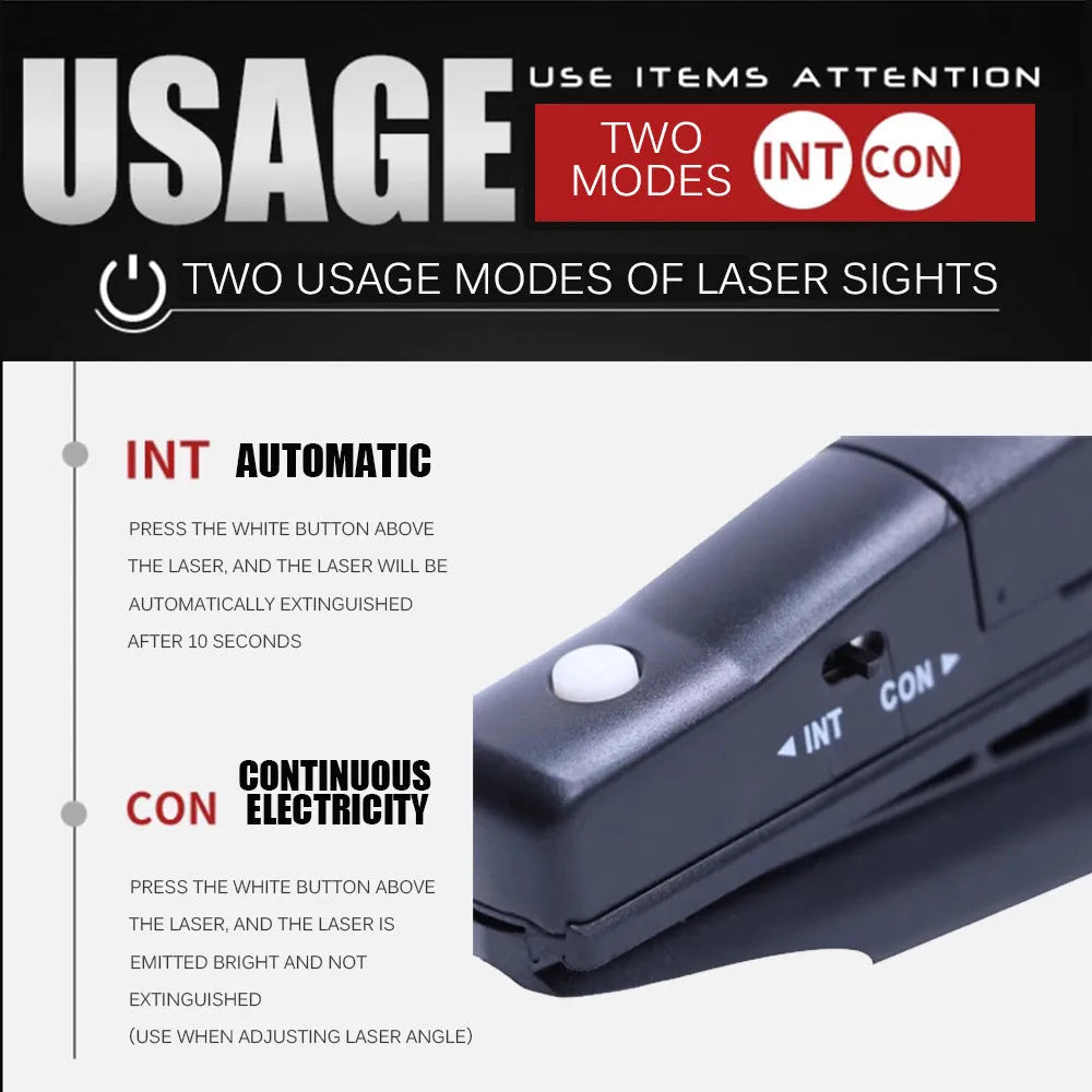 Black golf putter laser aiming sight accessory for putting alignment practice