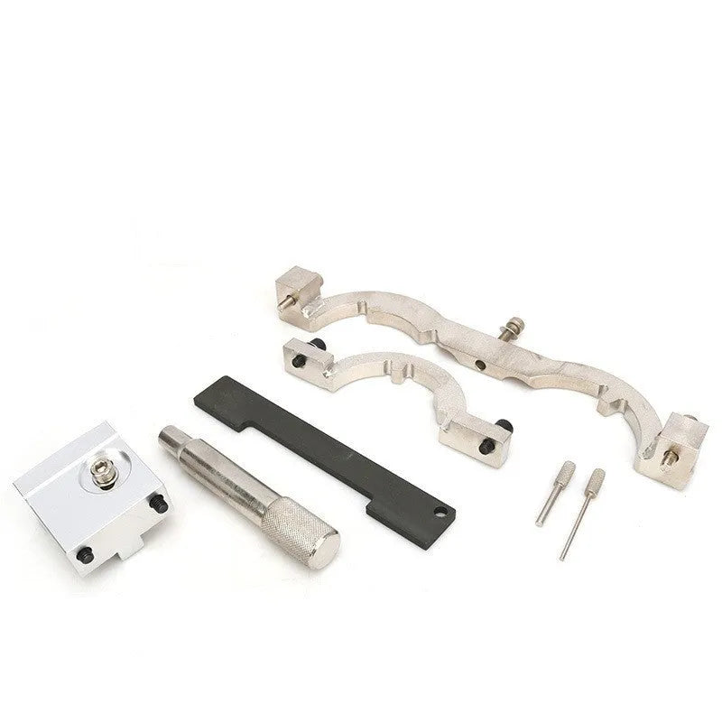 Red chrome-vanadium steel timing tool kit for Opel 1.4T LUJ engine, 7 pieces shown.