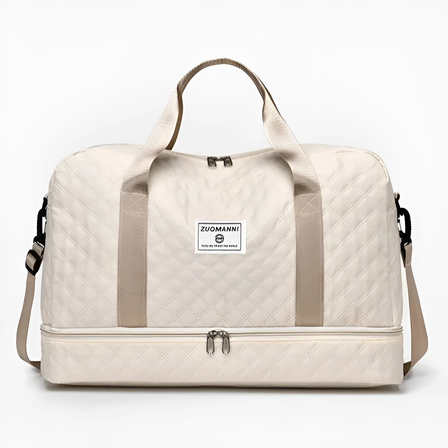 Large Oxford cloth travel bag in various colours with 36-55L capacity for buggy and leisure travel.