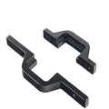 Black metal trailer hook lamp holder bracket for off-road vehicle modifications