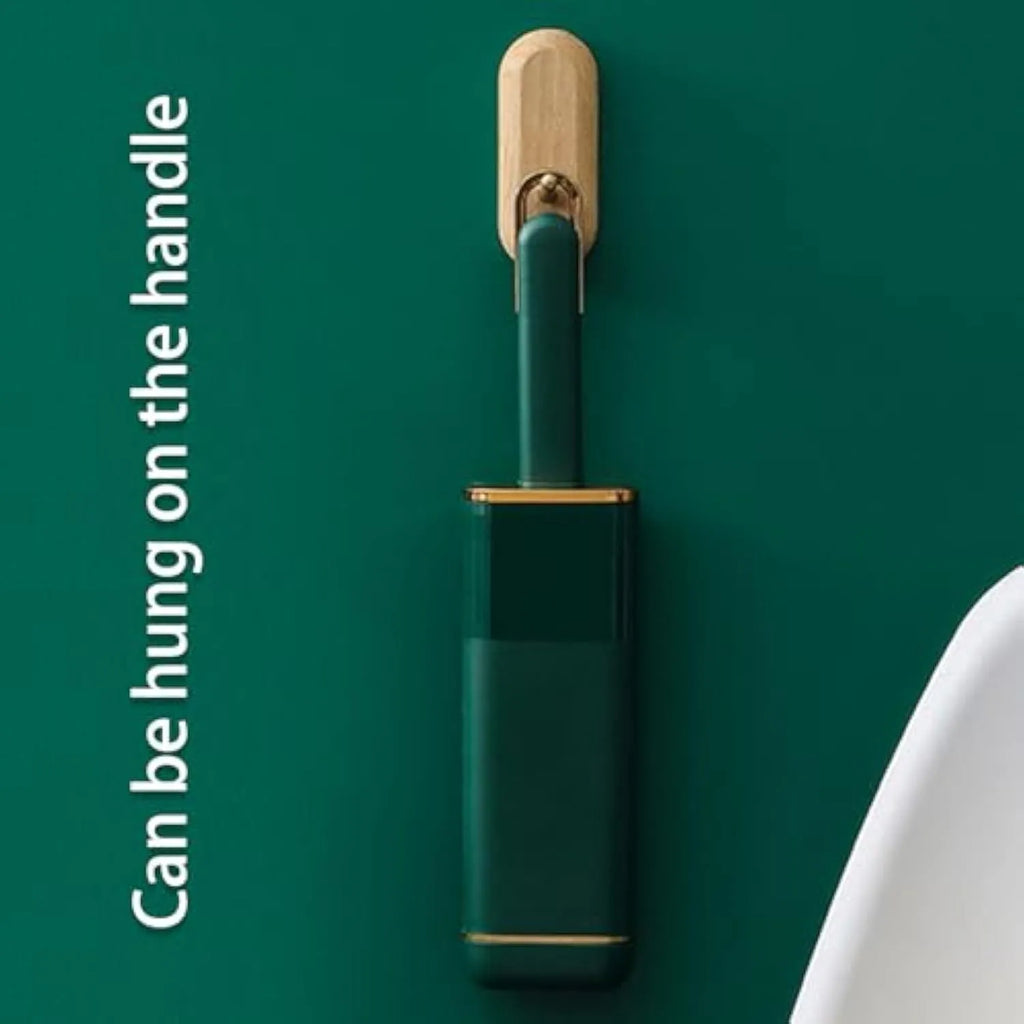 Pet hair removal brush with storage base in blue, green or white colour options