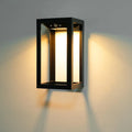 Modern Chinese solar outdoor wall lamp with plastic construction and IP65 waterproof rating for garden lighting