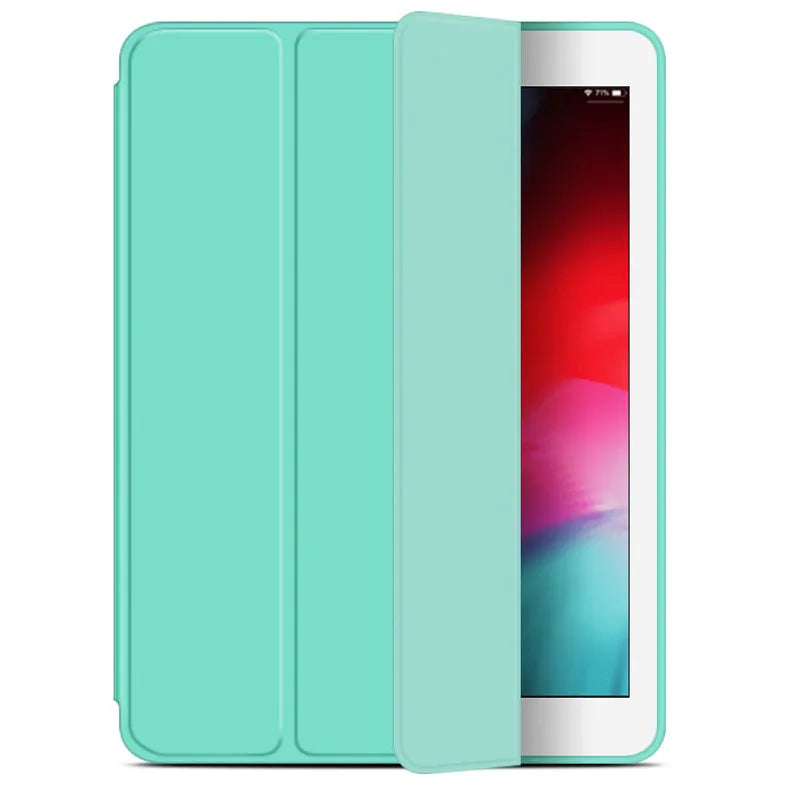 Tri-fold protective cover flat mini for iPad Mini iPad Air iPad Pro in Noble Black